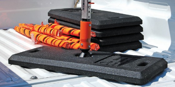 Rubber Base Stands for Urban and Portable Applications