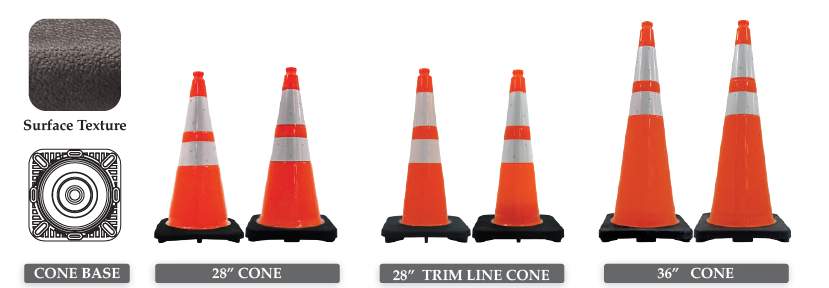 SafeZone Traffic Cones Built for All of the Above!
