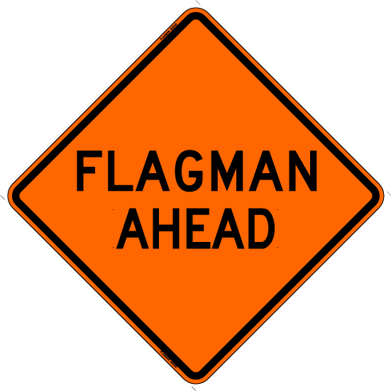 Flagman Ahead (RUS)