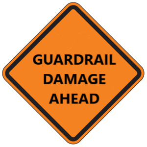 Guardrail Damage Ahead (RUS)