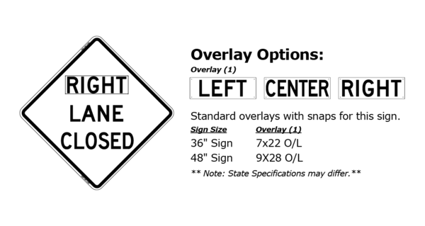 Right Lane Closed (RUS)