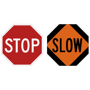 Stop / Slow Paddle